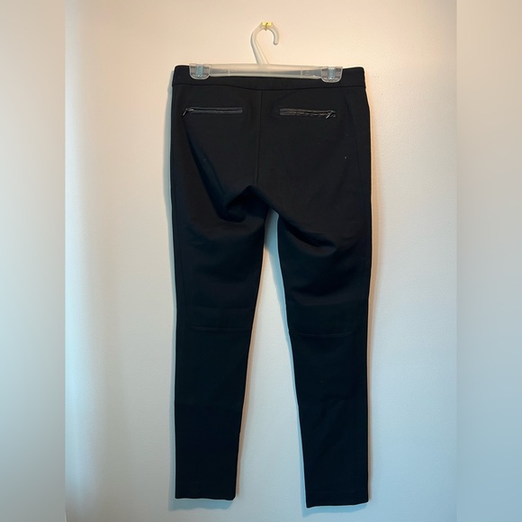 PAIGE Dress Pants w/ “Leather” Accents / Black / US Ladies 27 - Picture 5 of 9